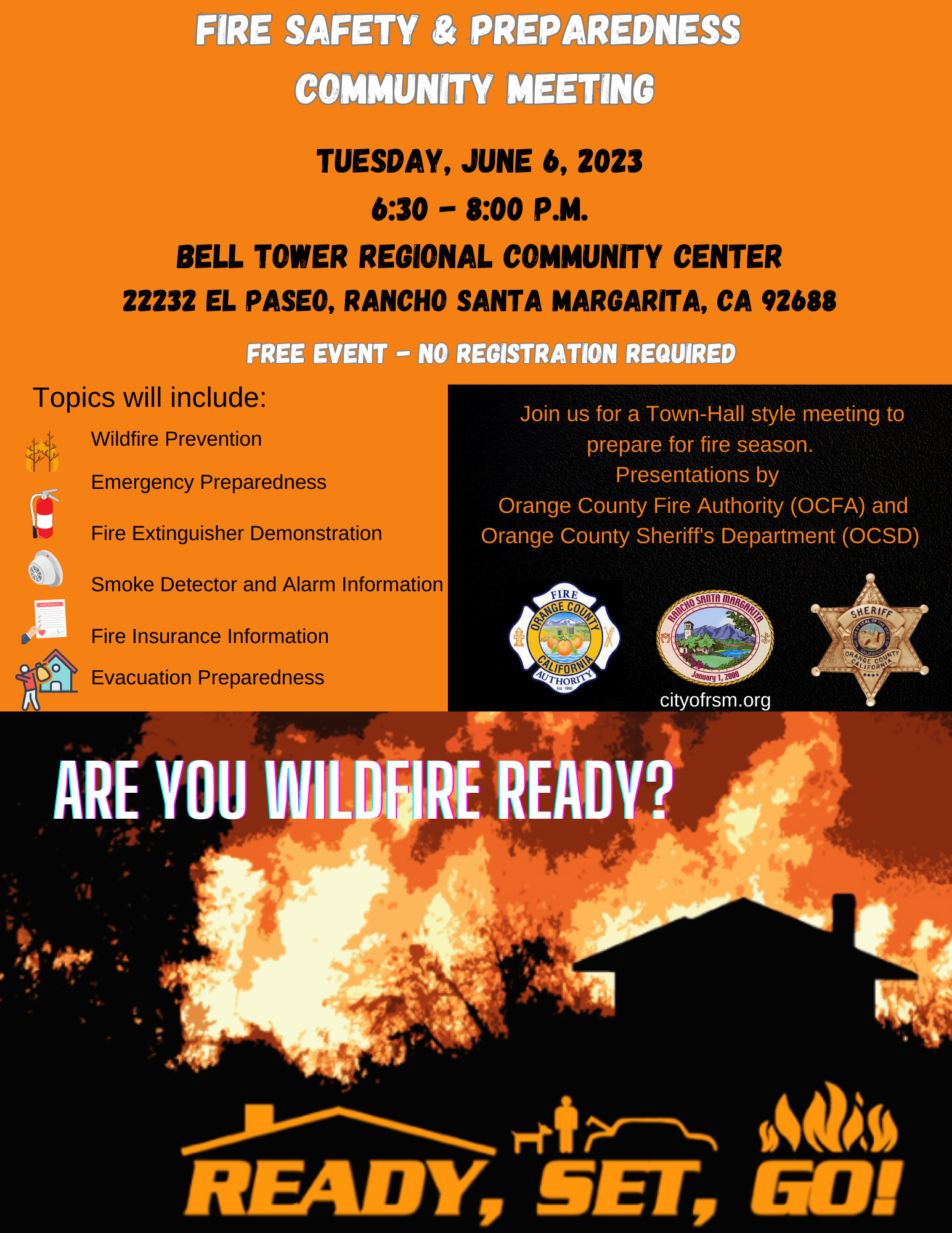Fire Safety and Preparedness Flyer 06062023