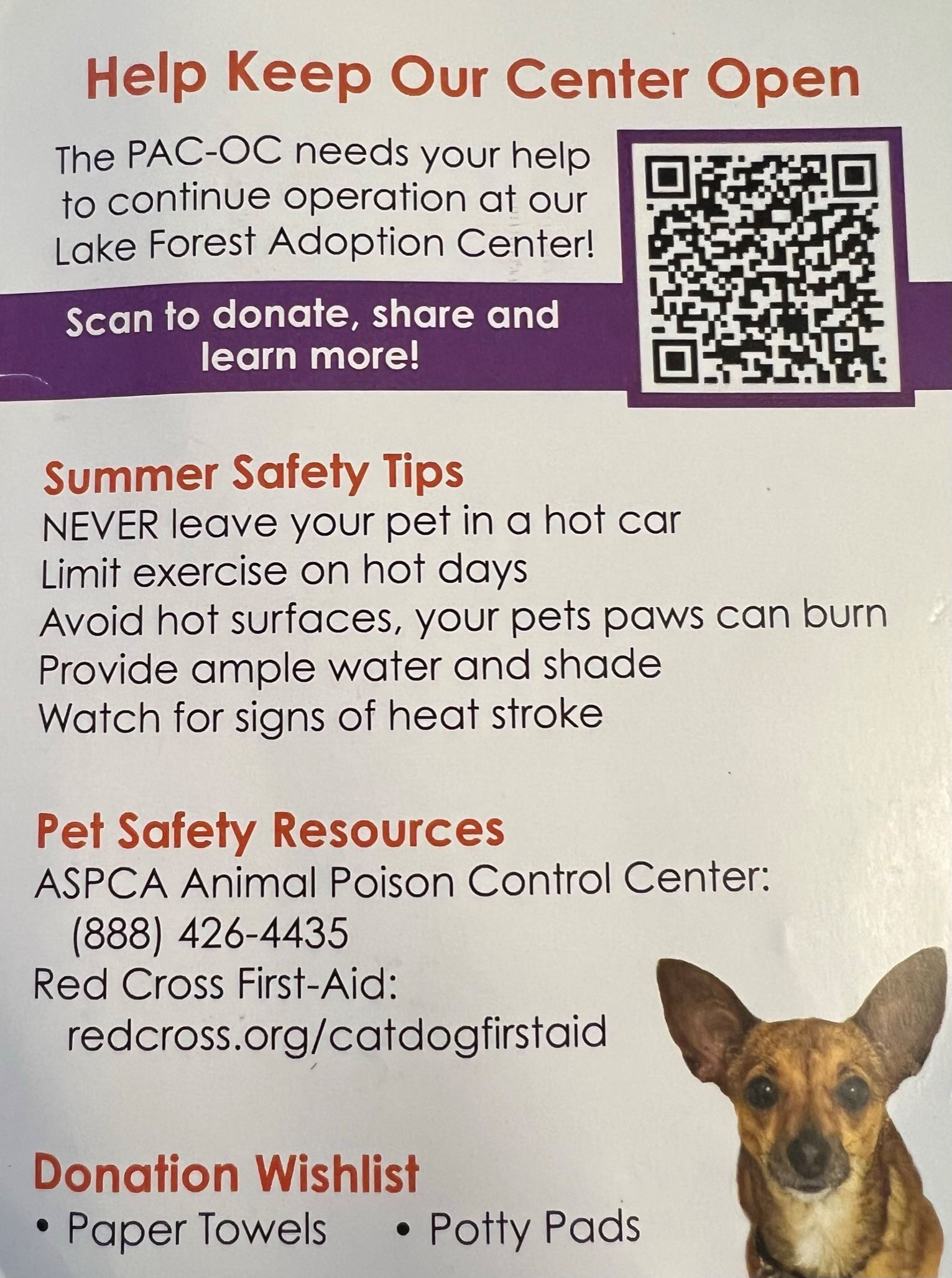 Pet Adoption Center of OC graphic