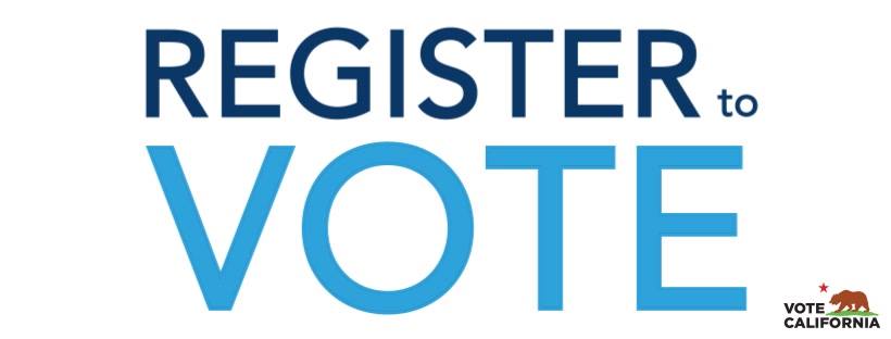 Ca vote register graphic