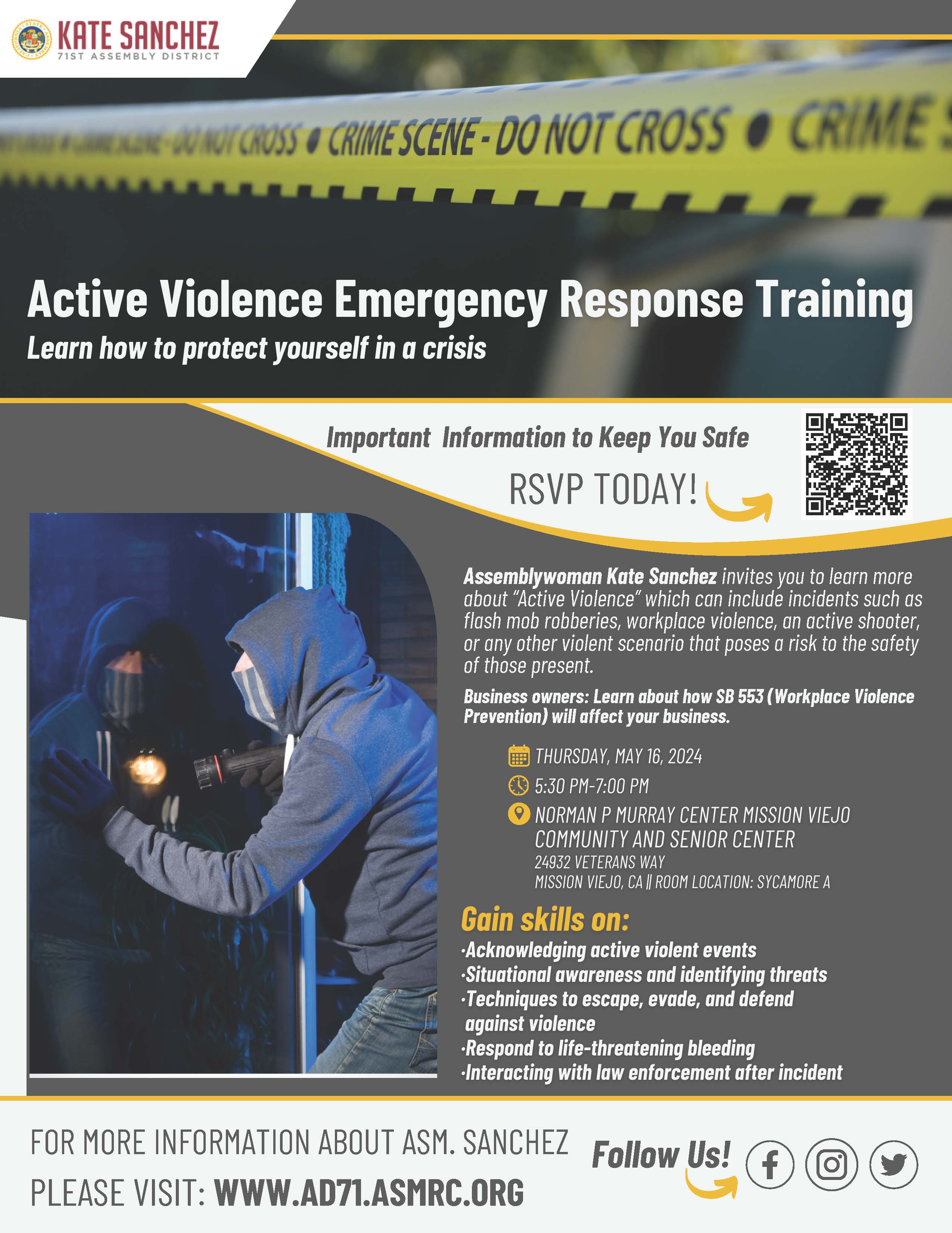 Violence Prevention Flyer