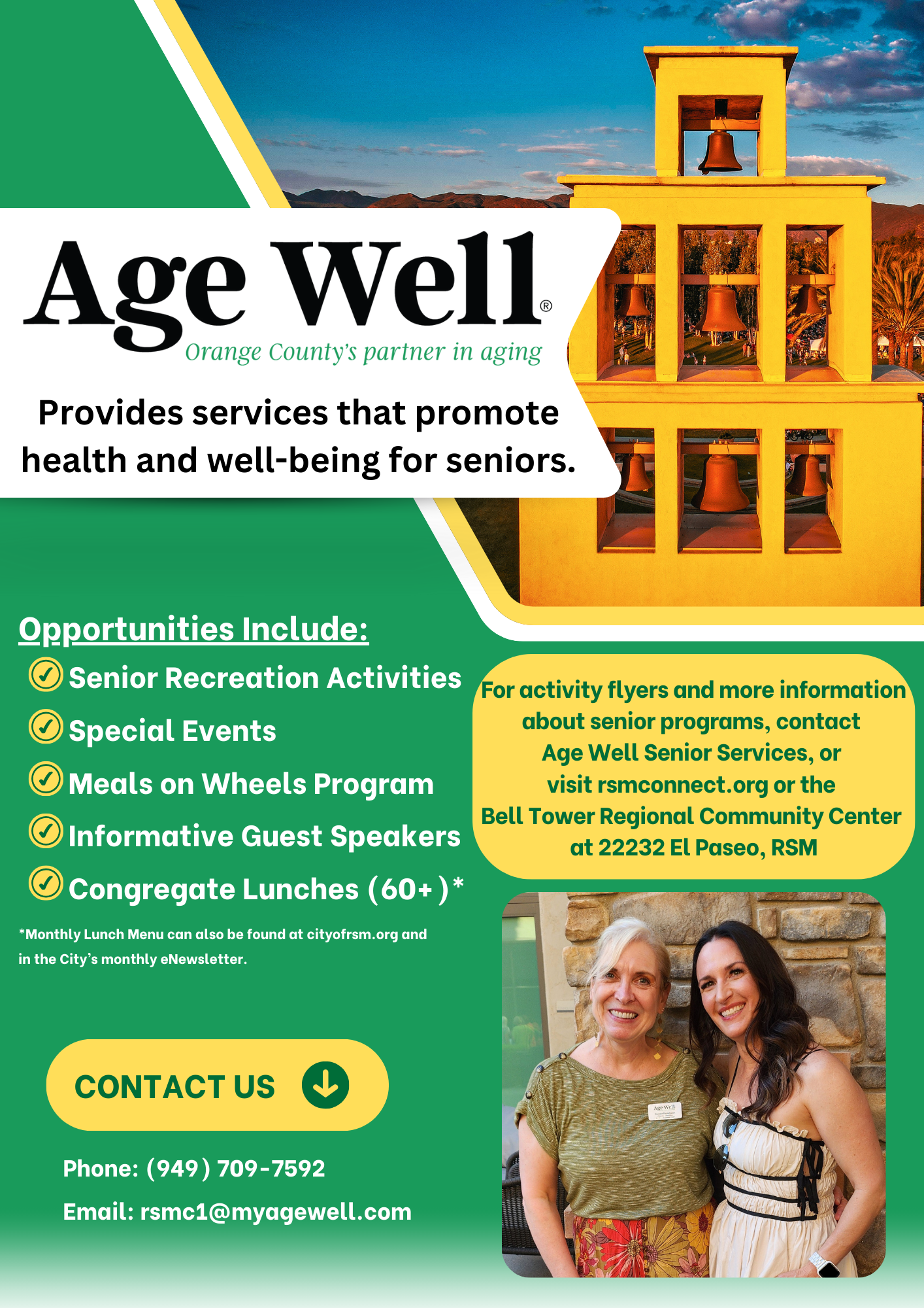 Age Well 2024 Flyer