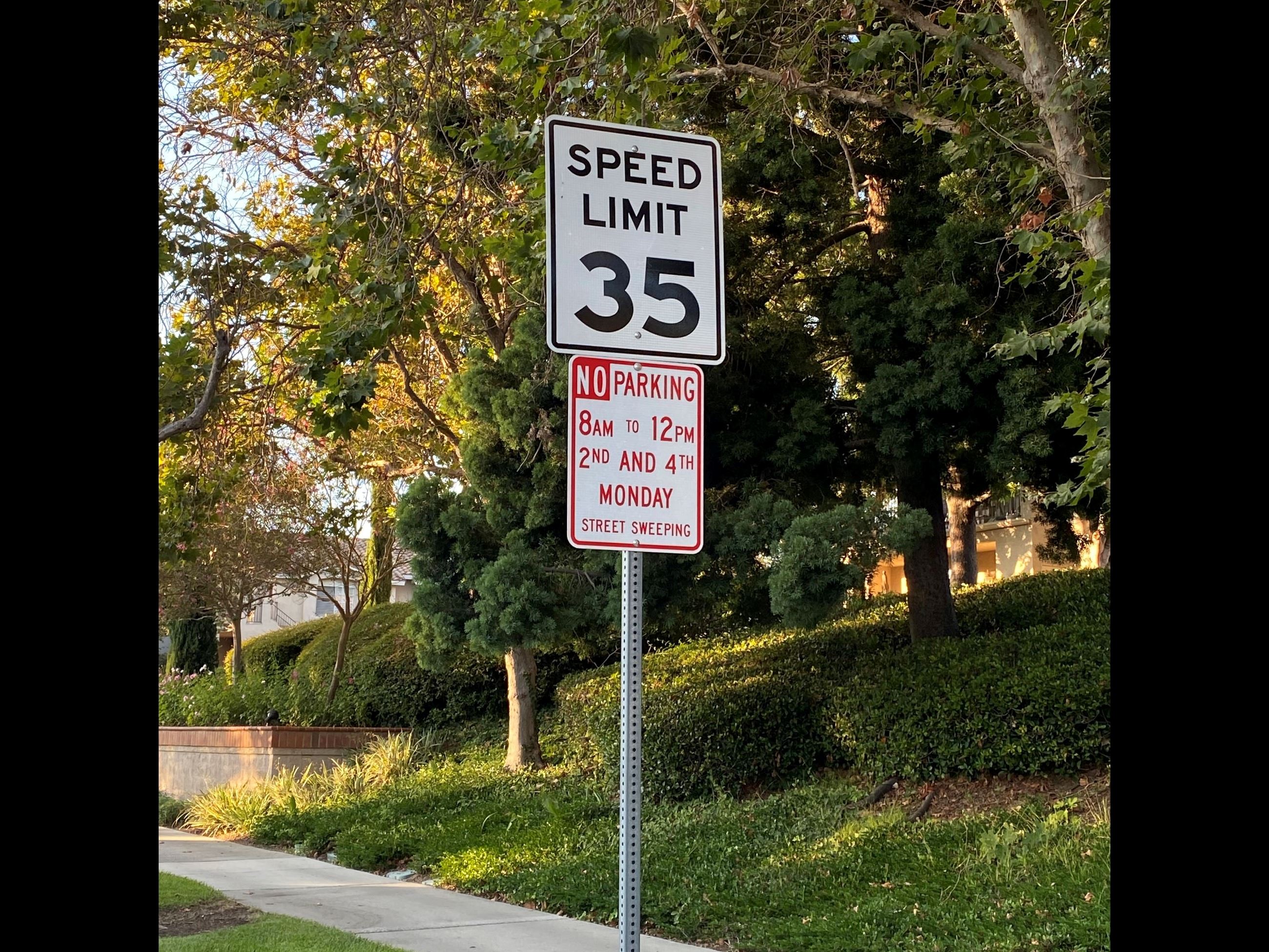 Speed Limit Sign