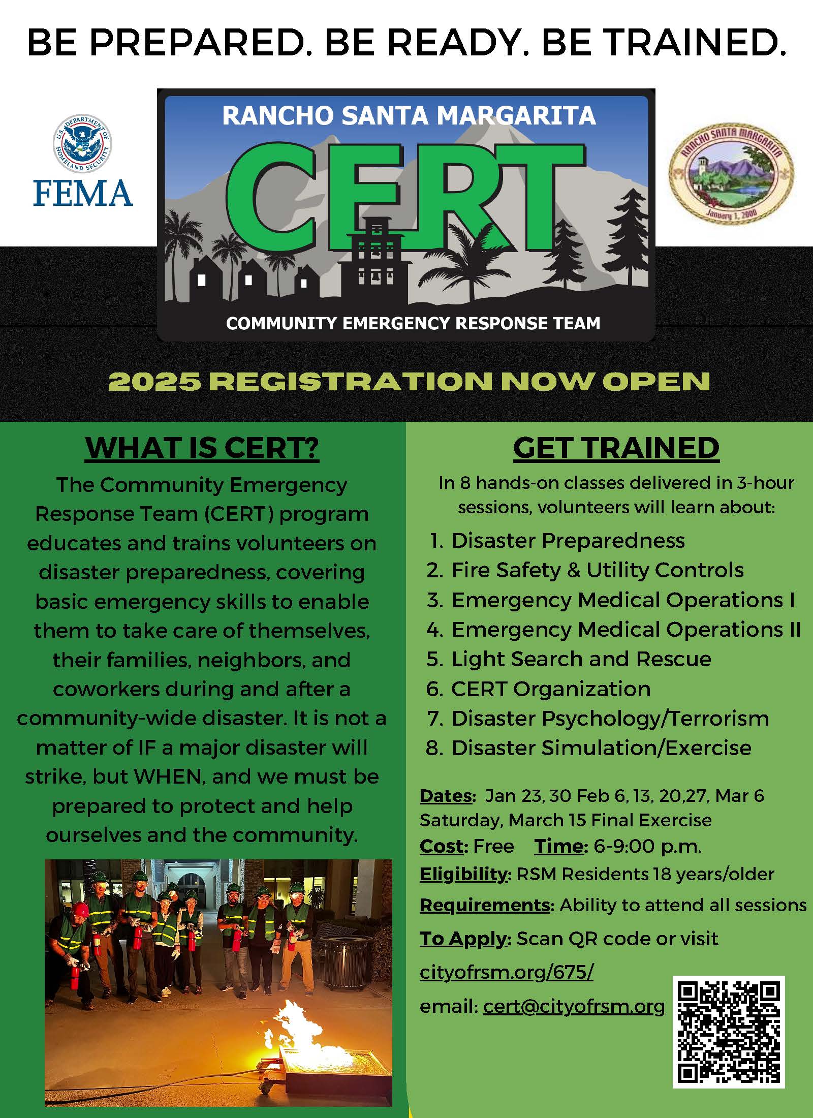 CERT Flyer 2025