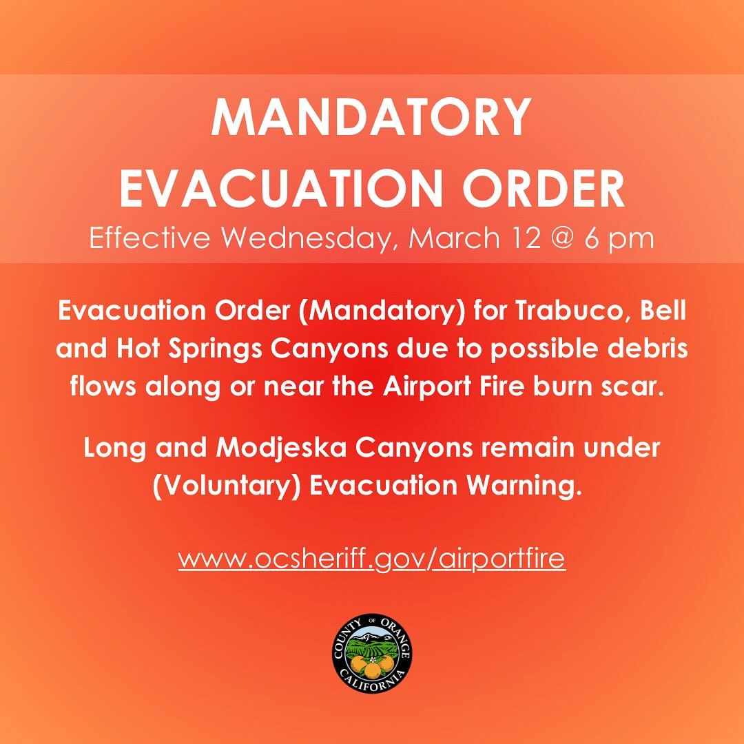 mandatory evac for canyons 03122025