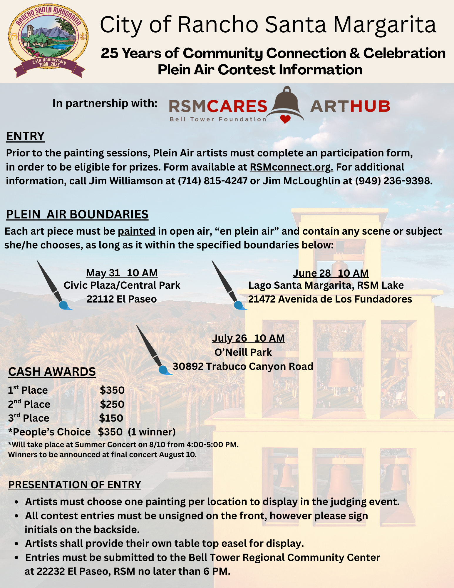 Plein Air Art Contest