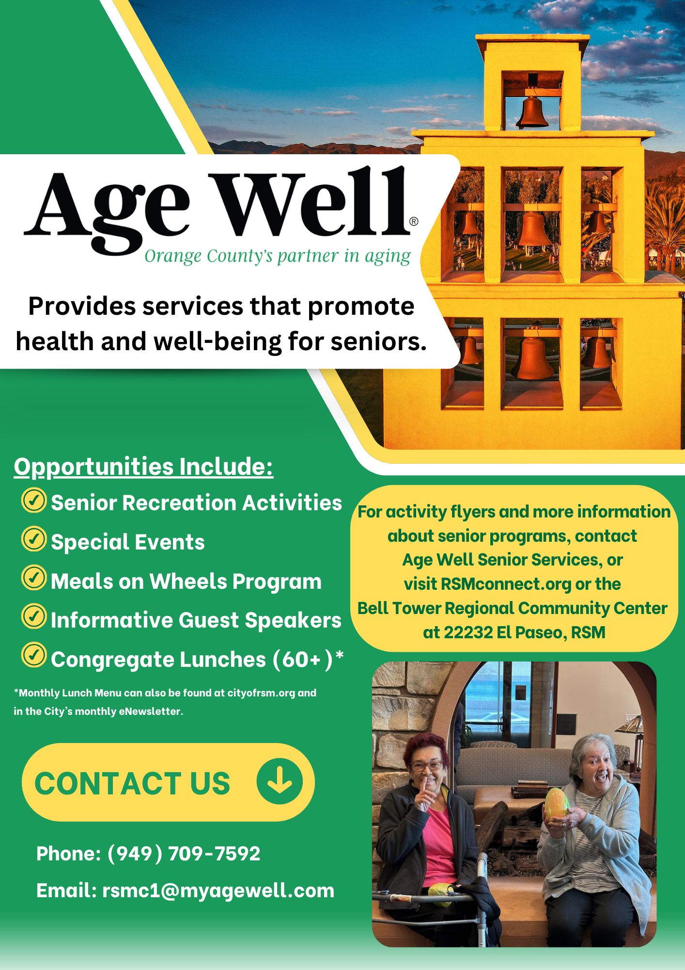 Age Well Flyer - 2025
