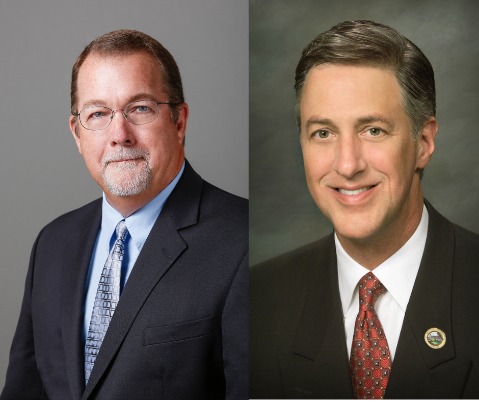 Council members Holloway and McGirr