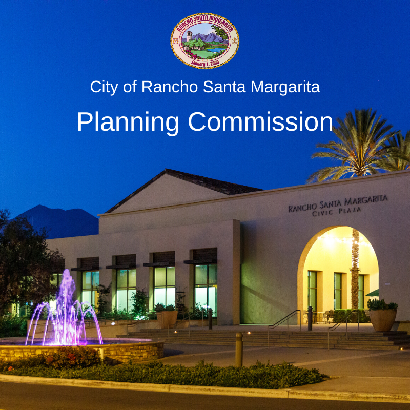 City of Rancho Santa Margarita Planning Commission graphic