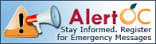 AlertOC Stay Informed by registering for Emergency Notifications button