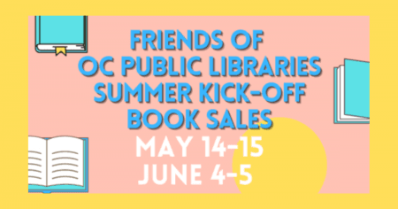 Friends of the Library Book Sale graphic