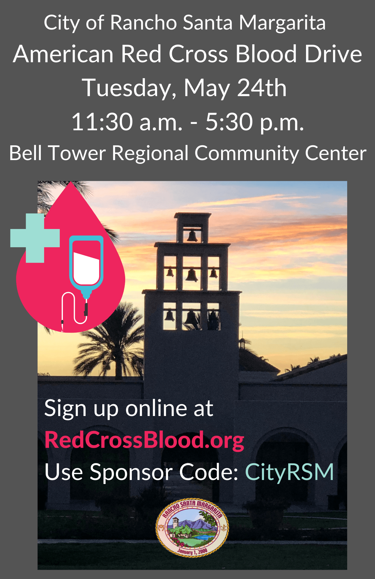 Blood Drive Graphic