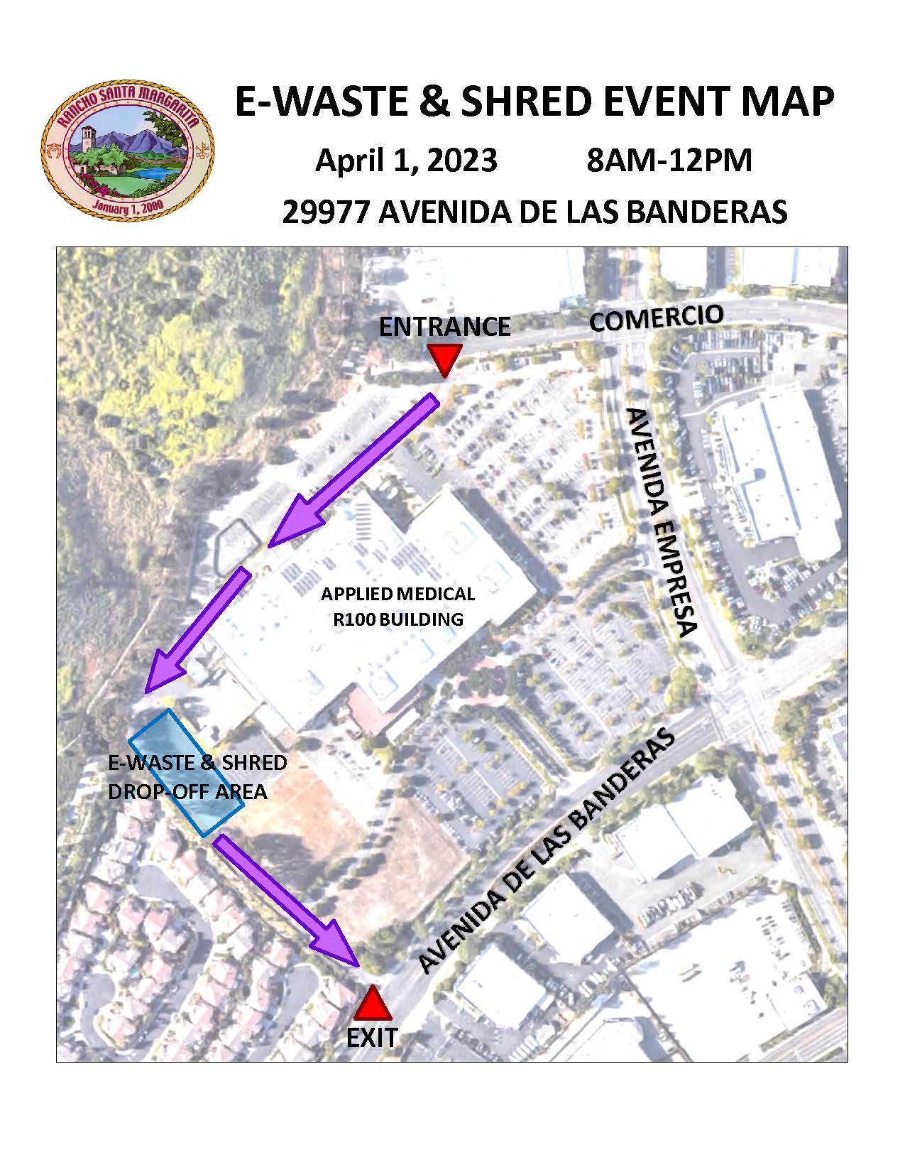 4.1.23 E-Waste and Shred Event Map (pdf)
