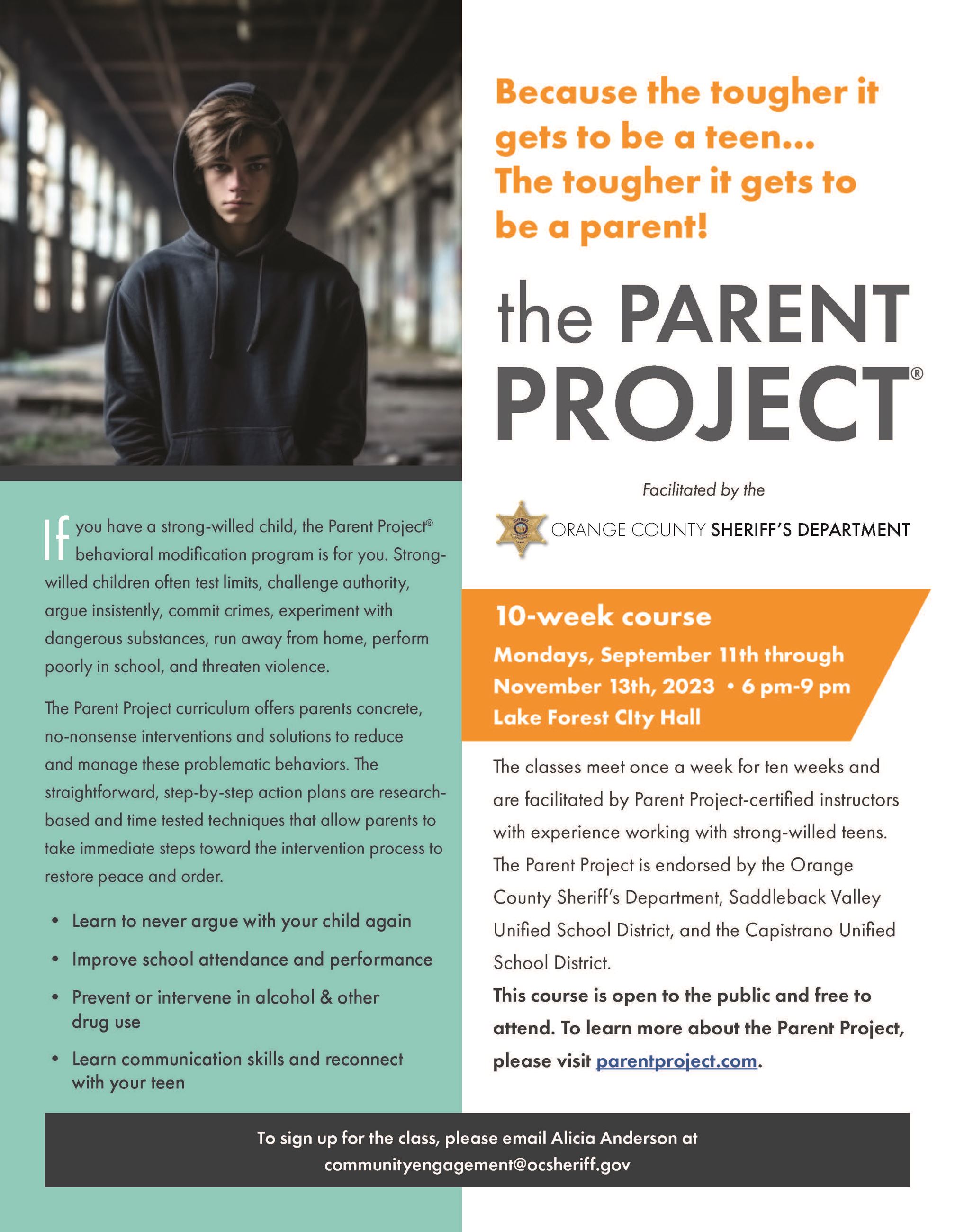 Parent Project Flyer II