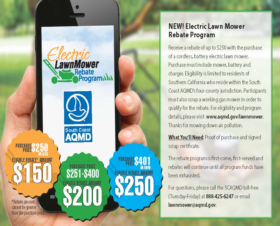 Lawn Mower Rebate Coupon