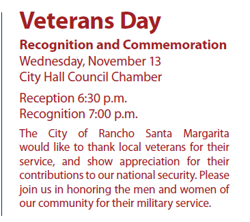 Veterans Day 2019 graphic