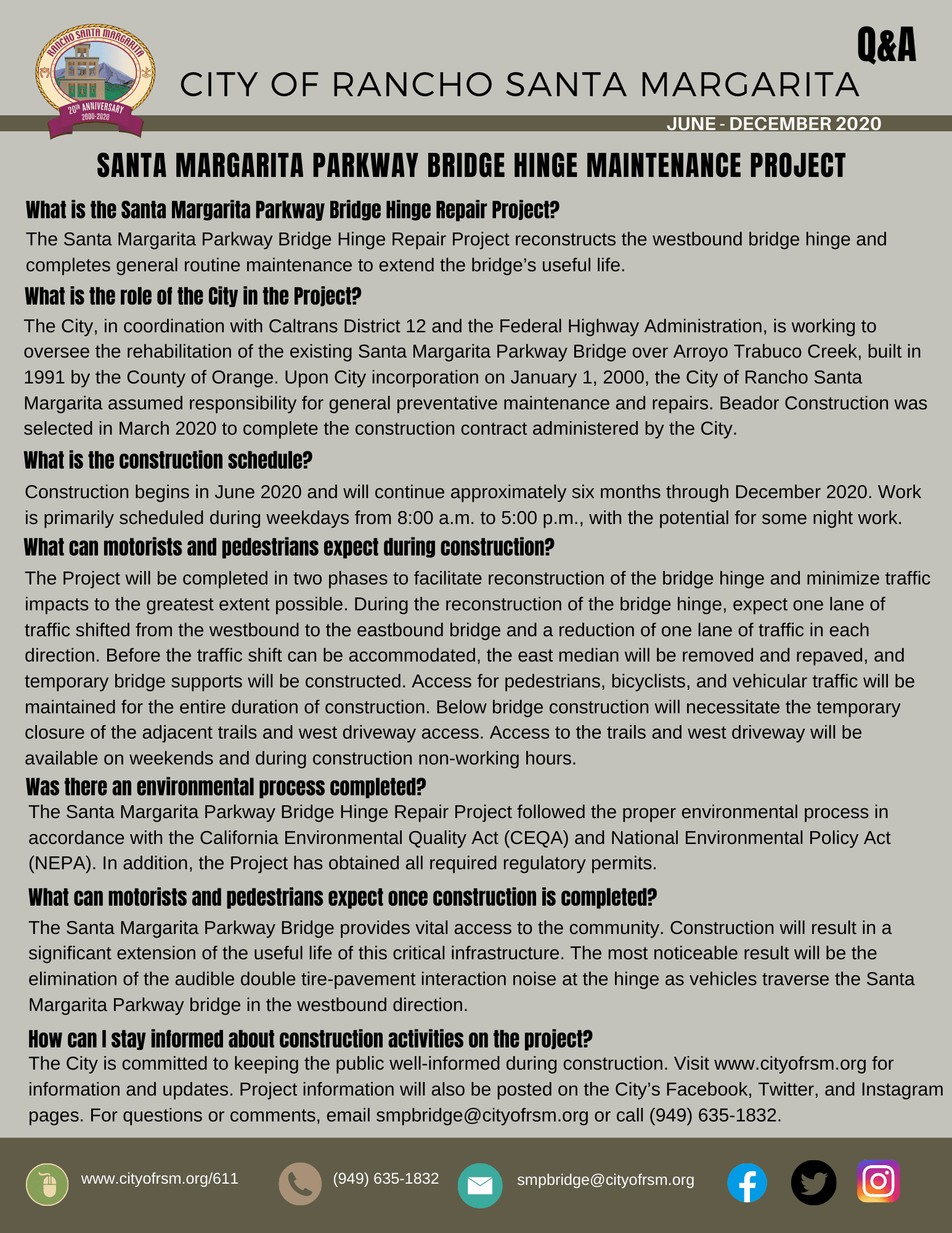 SMP Bridge Hinge Q and A 2020