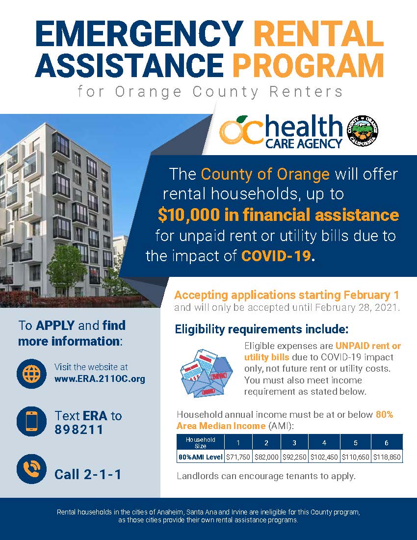 Rent Assistance Flyer