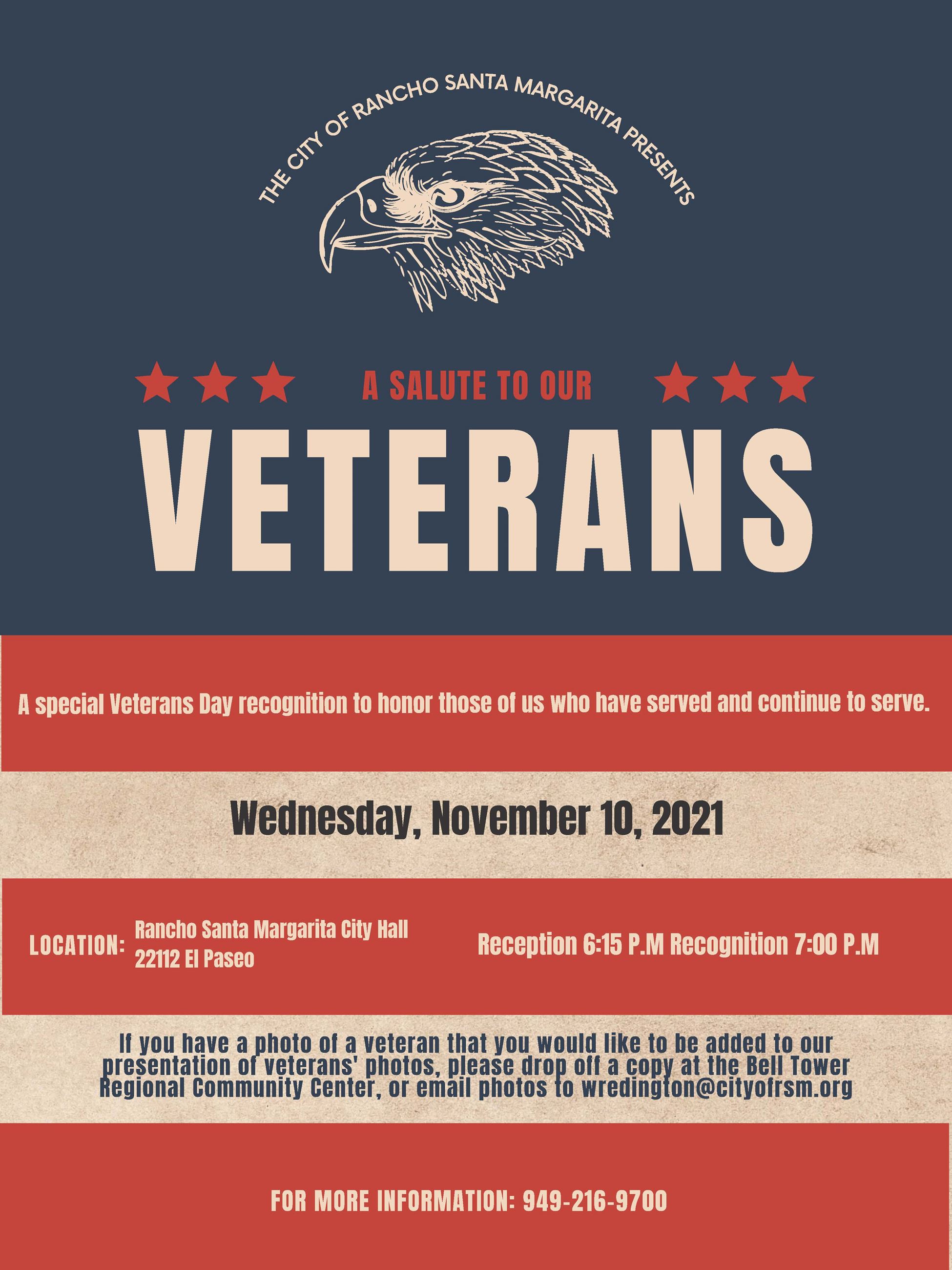 Veterans Day Flyer 2021