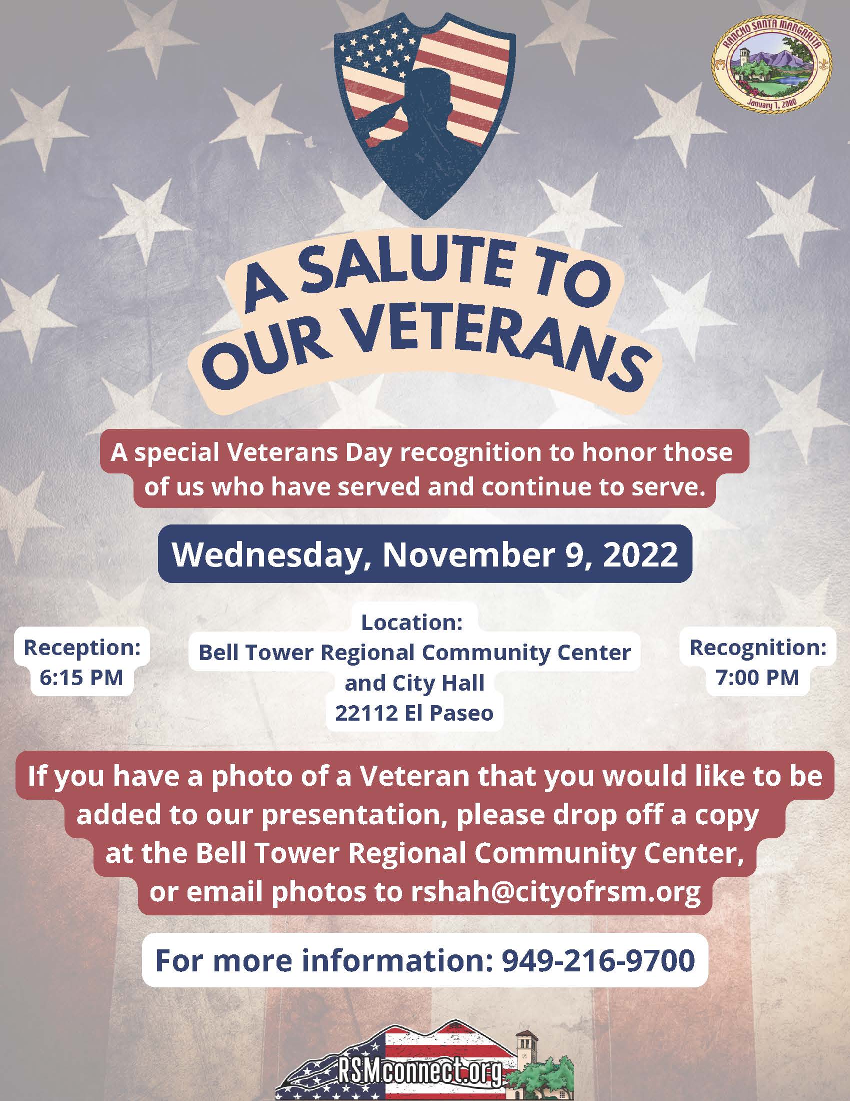 Veterans Day 2022 Flyer