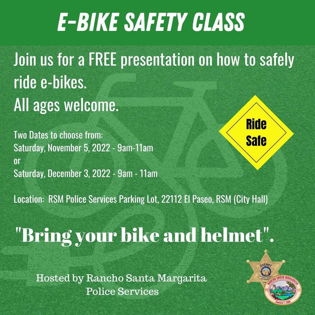 E Bike OCSD 2022